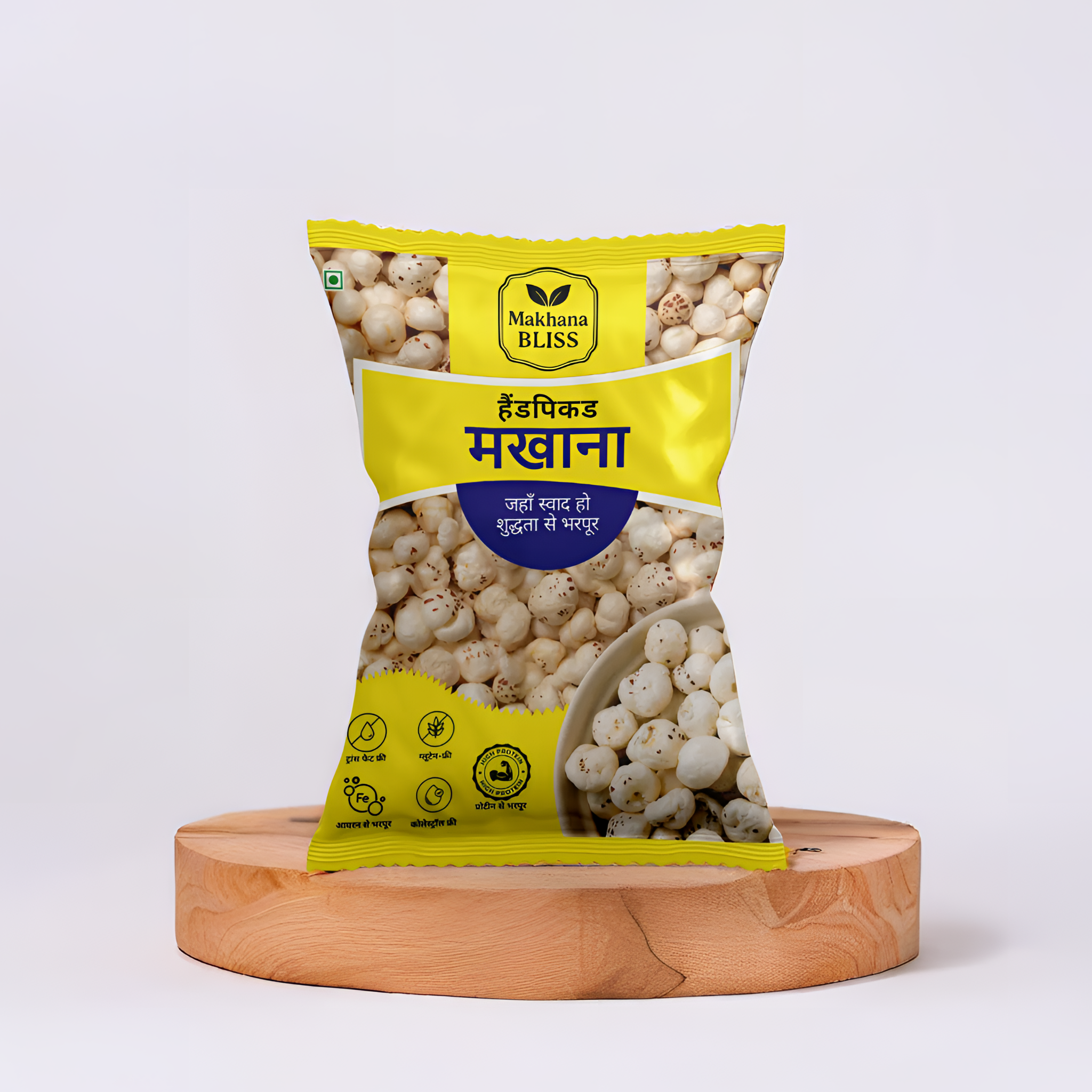 Plain Roasted Makhana – Pure Crunch, Pure Bliss